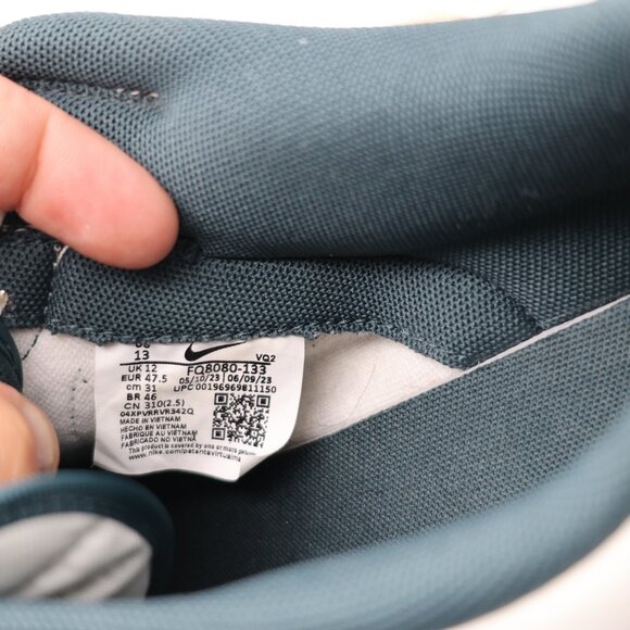 Nike Dunk Low Men's Size 13 Athletic Department Deep Jungle FQ8080-133 Sneakers - Picture 3 of 9